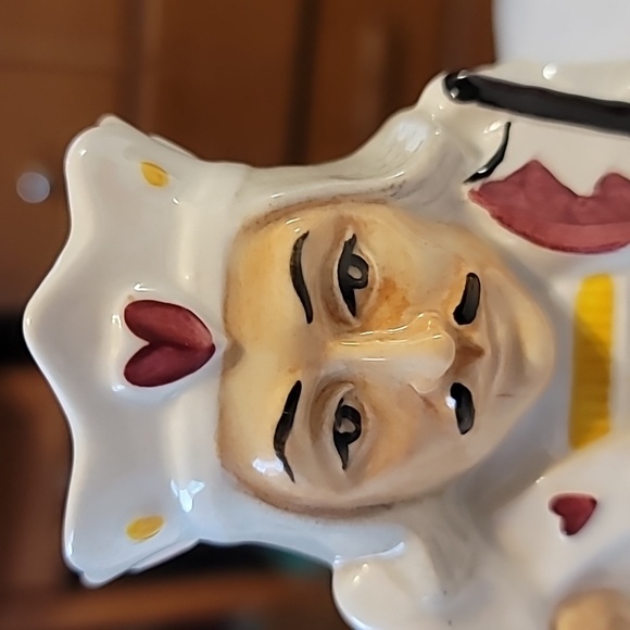 Jack of Hearts Ceramic Pitcher by H.J. Wood England Pack Of Cards Series - Picture 7 of 10